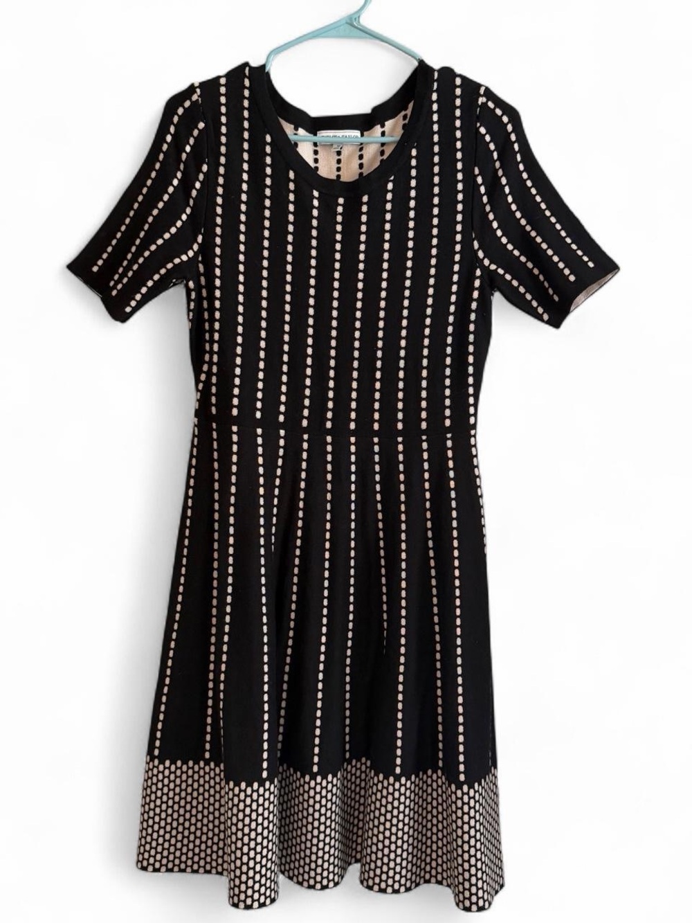 NWOT Chelsea Taylor polkadot sweater dress